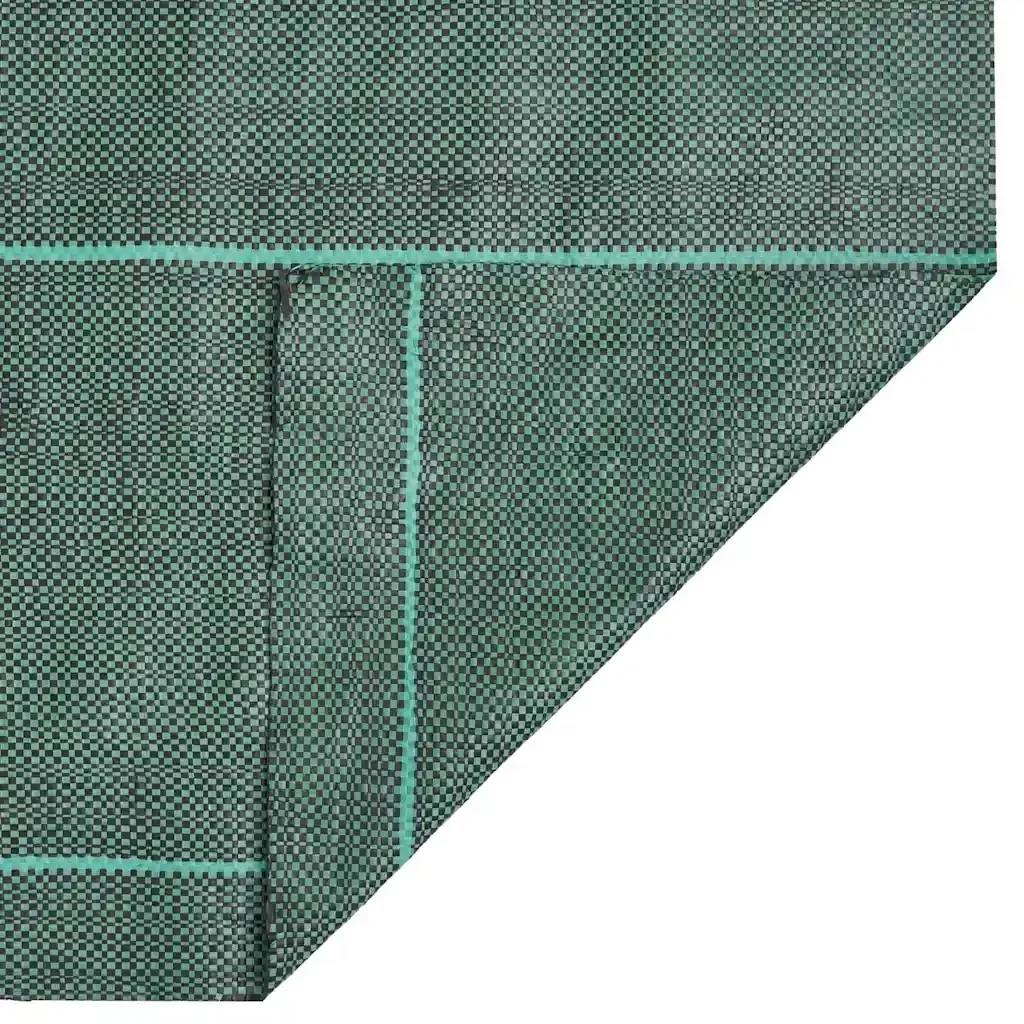 vidaXL Membrana Antierbacce Verde 1x5 m in PP - Image 4