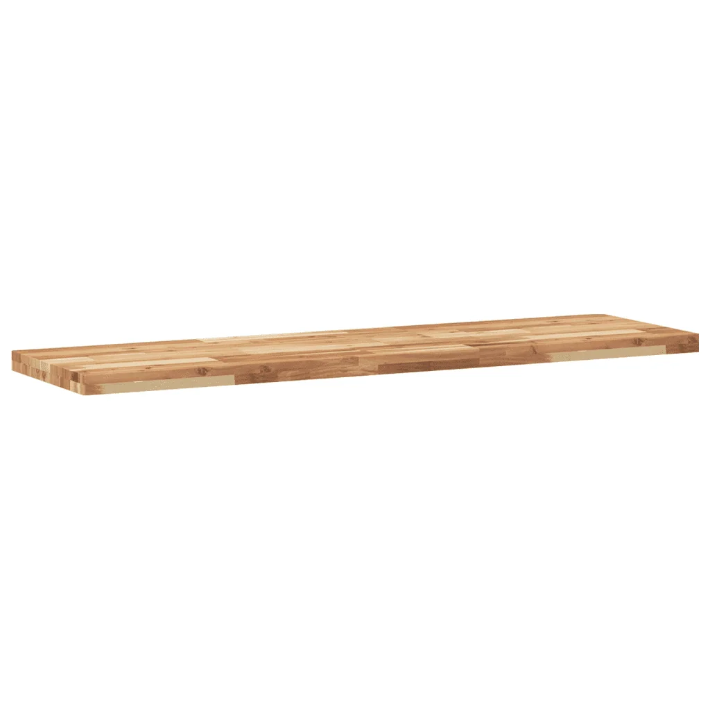 Mensole da Parete 2 pz 160x40x4 cm Legno Acacia Rifinito a Olio - Image 3