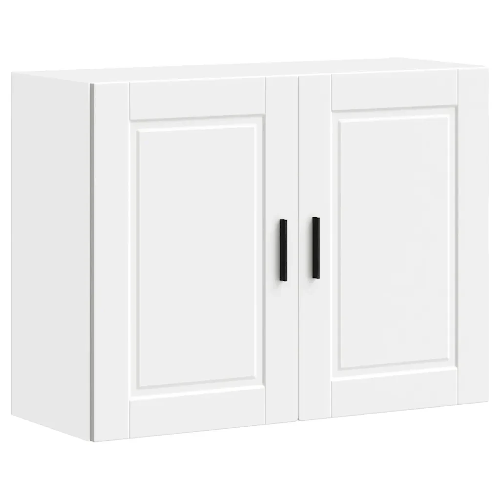 vidaXL Pensile da Cucina Porto Bianco in Legno Multistrato - Image 2