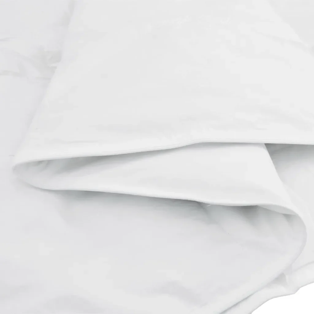 vidaXL Piumone Altro con cuscino 3 pcs Bianco Piume - Image 9