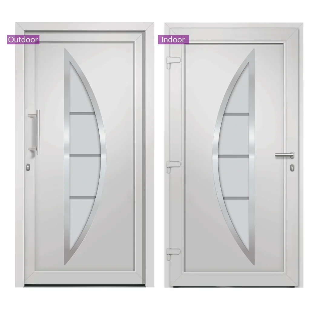 Porta di Ingresso Bianca 98x208 cm - Image 3