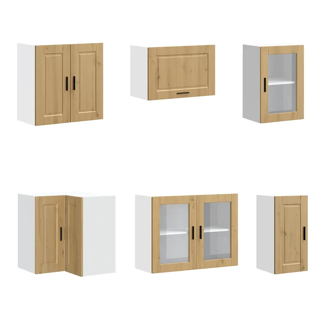 vidaXL Set Mobili da Cucina 11 pz Porto Rovere Artigianale Truciolato - Image 4