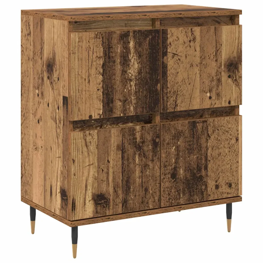 Armadio 2 pcs Legno vecchio 60 x 35 x 70 cm - Image 5