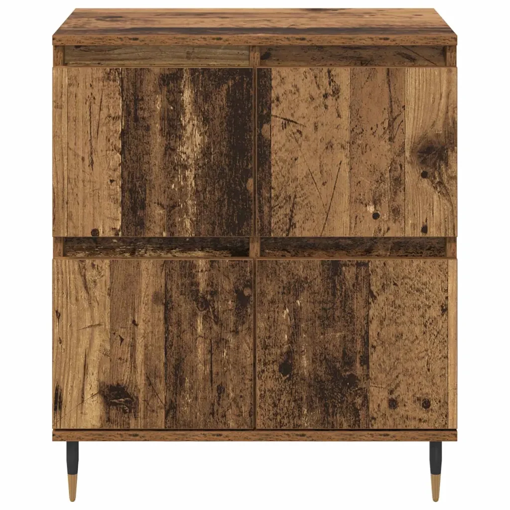 Armadio 2 pcs Legno vecchio 60 x 35 x 70 cm - Image 7