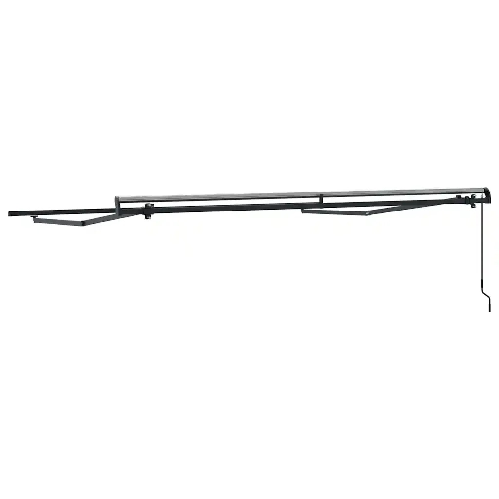 vidaXL Tenda da Sole Antracite 3,5 x 2,5 m Metallo - Image 6