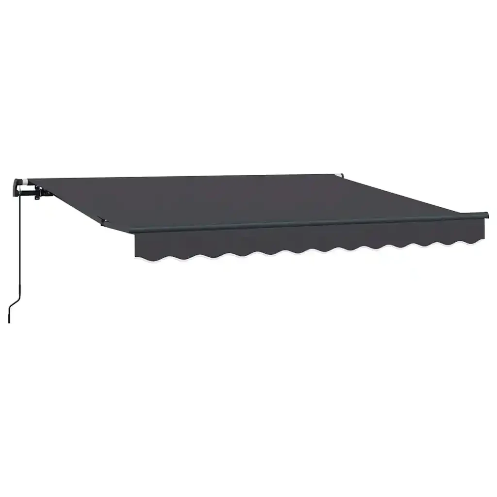 vidaXL Tenda Retrattile Antracite 300 x 200 cm Poliestere e Alluminio - Image 2