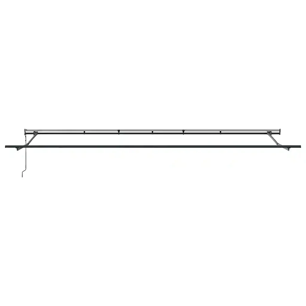 Tenda Retrattile Automatica Antracite e Bianco 600x300 cm - Image 6