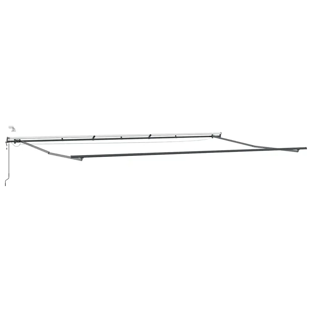 Tenda Retrattile Automatica LED Antracite e Bianco 600x300 cm - Image 6
