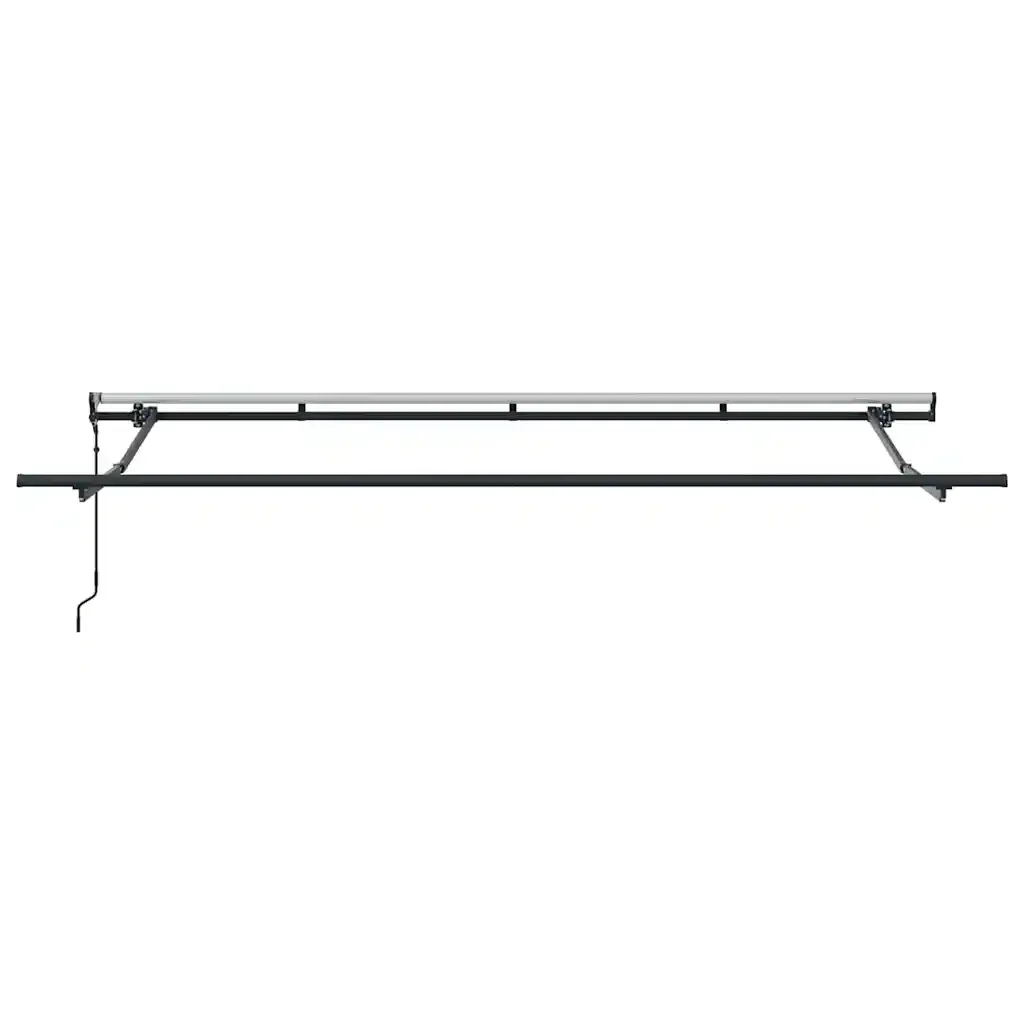 vidaXL Tenda Retrattile Giallo e Bianco 350 x 200 cm - Image 7
