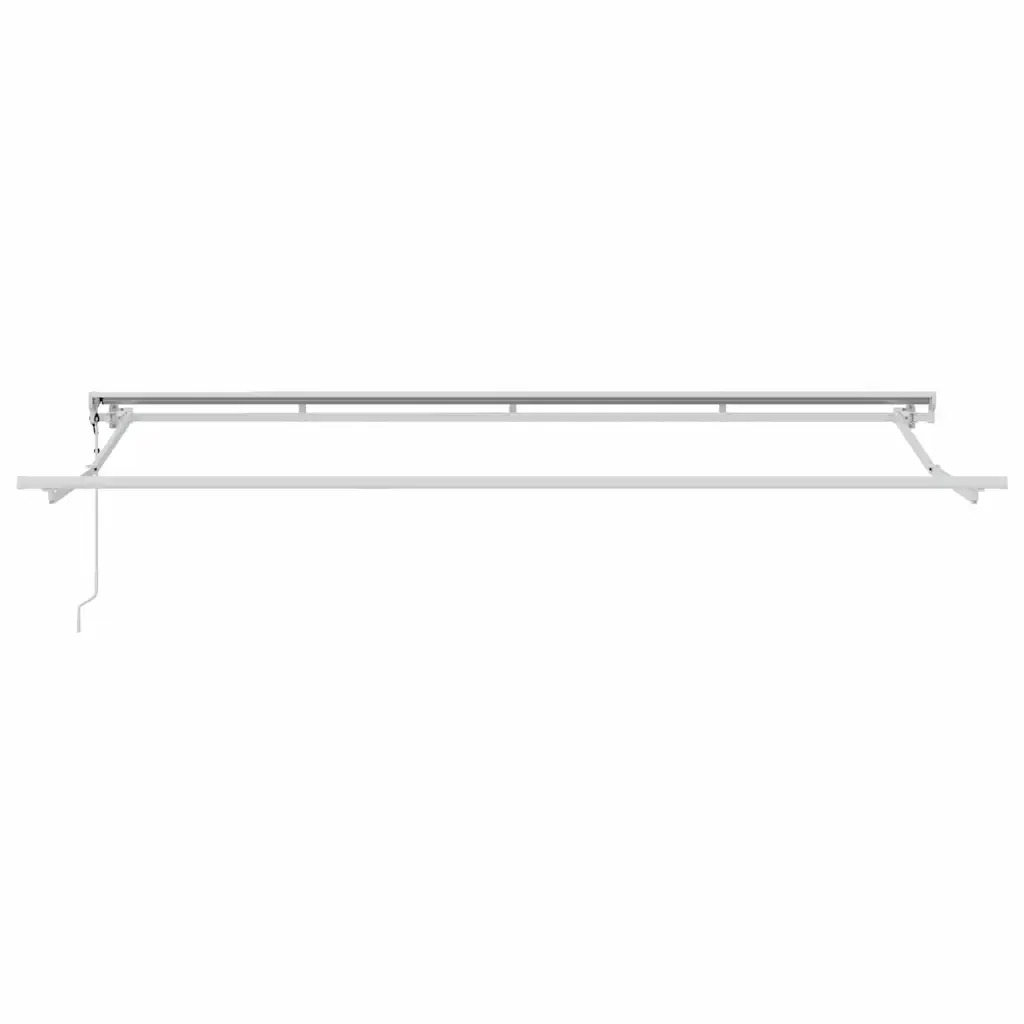 vidaXL Tenda Retrattile Giallo e Bianco 350x200 cm Tessuto - Image 7