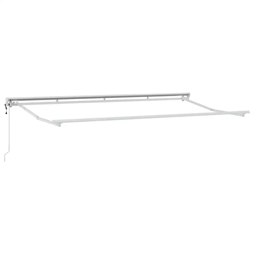 vidaXL Tenda Retrattile Grigio chiaro 400x200 cm Tessuto - Image 5