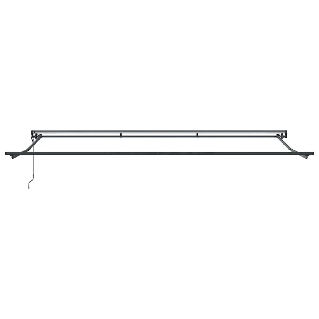 vidaXL Tenda Retrattile Striscia Multicolore 500x300 cm Tessuto - Image 7