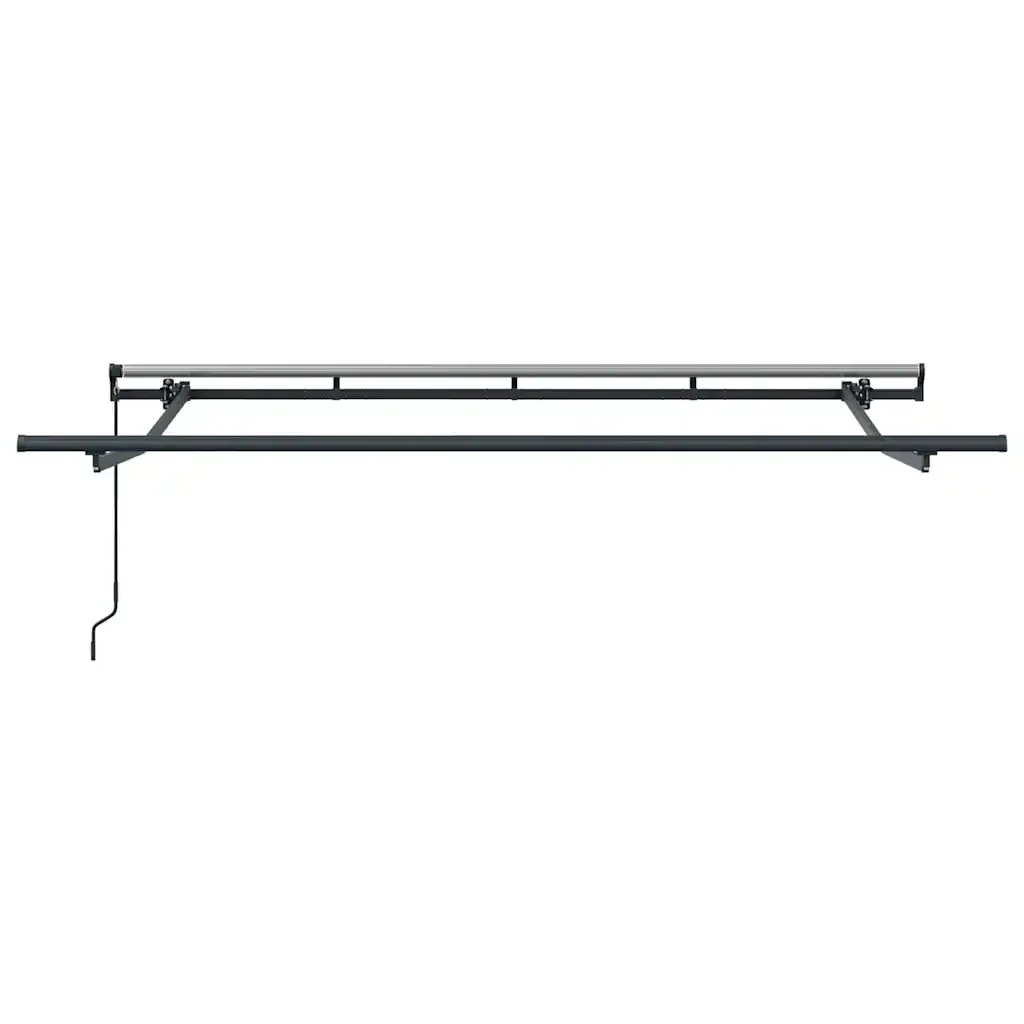 vidaXL Tenda Retrattile Verde e Bianco 250 x 200 cm - Image 7