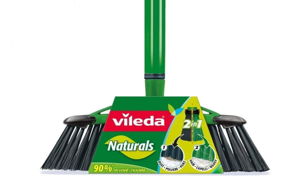 Vileda Scopa 2in1 Naturals con Manico 1pz - Image 5