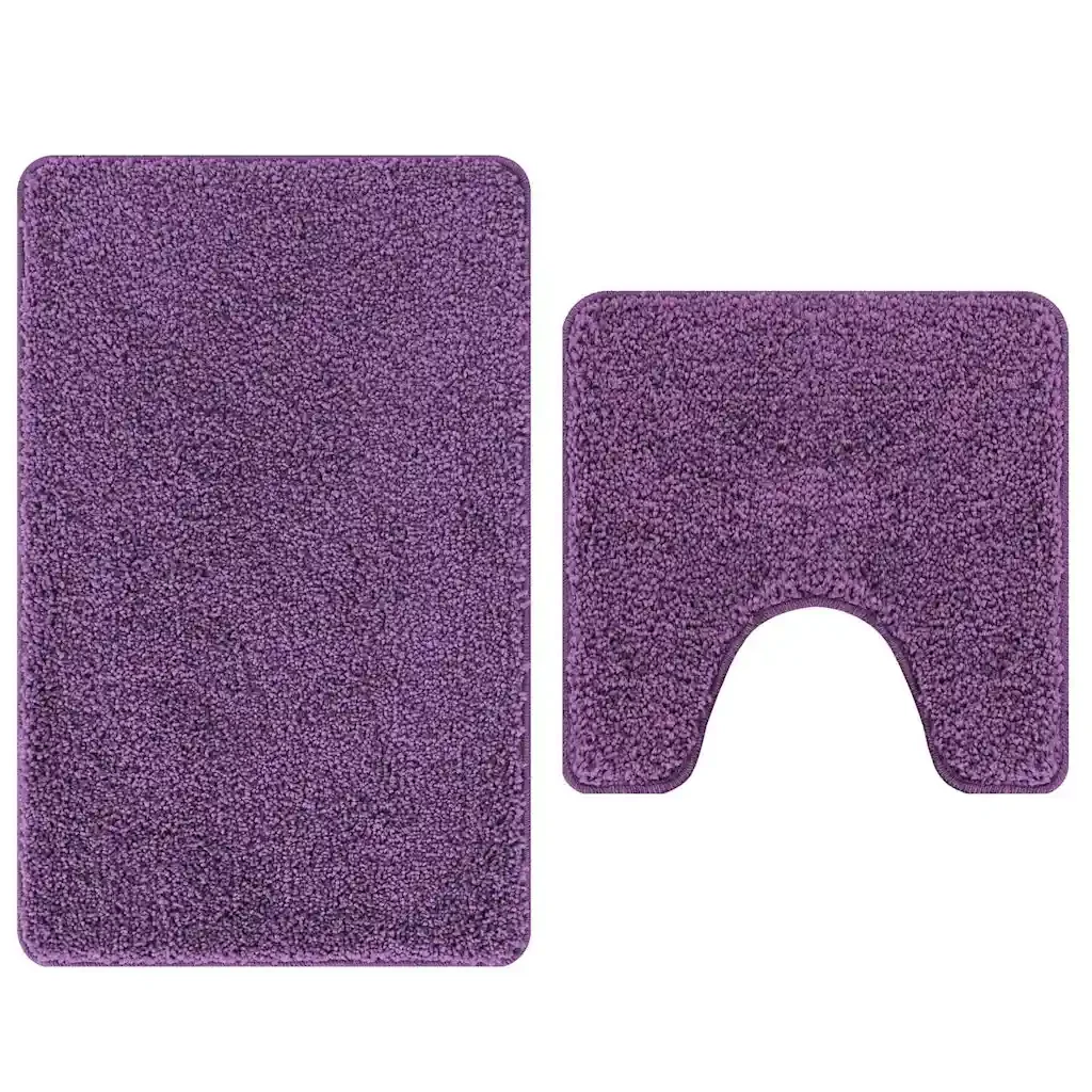 Set di tappetini antiscivolo per il bagno 2 pcs Viola PP 4019862 - Image 2