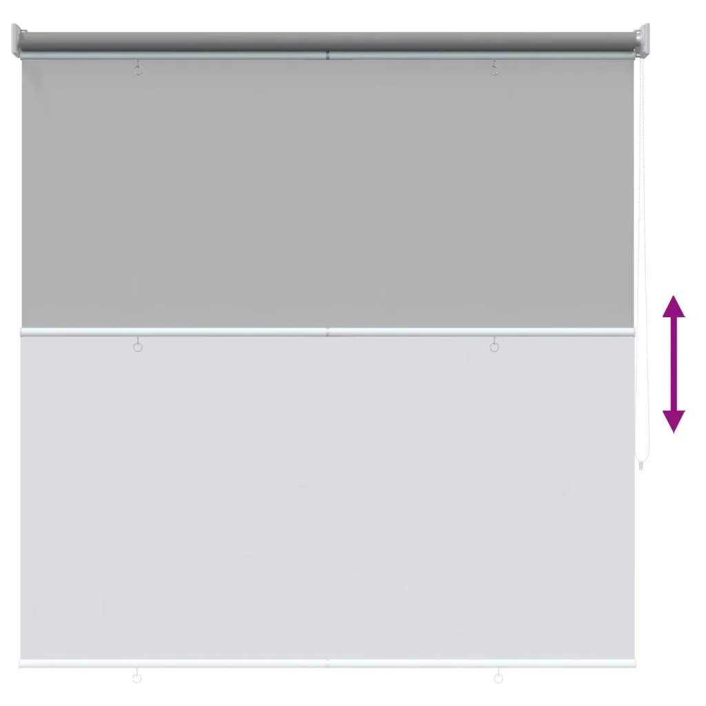 Tenda da sole a rullo con protezione UV Grigio Chiaro 42041273 - Image 8