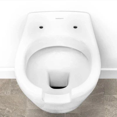 WC sospeso per disabili con apertura frontale e profondità 55 cm - Image 7