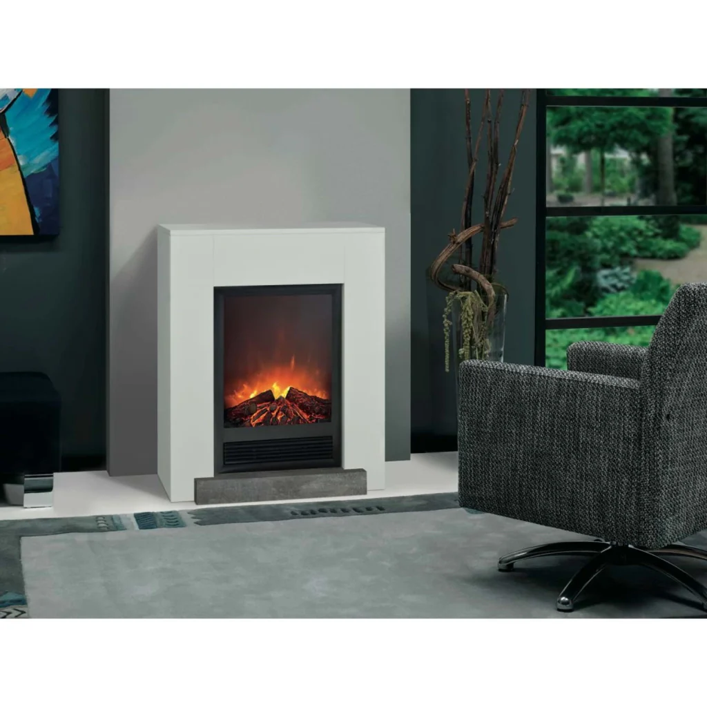 Xaralyn Hamar Cornice Per Caminetto In Legno Mdf Stile Moderno e Lineare Bianco - Image 3