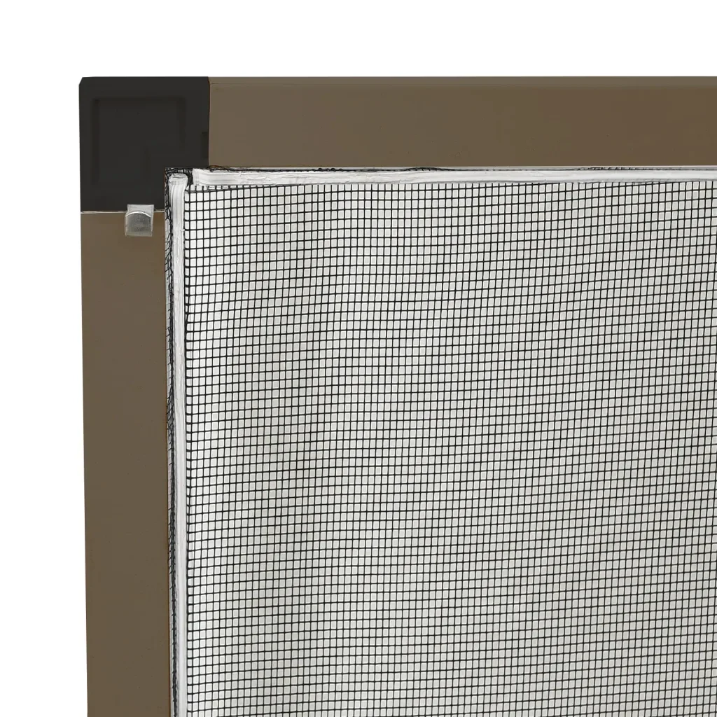 Zanzariera per Finestre Marrone 100x120 cm 153836 - Image 7